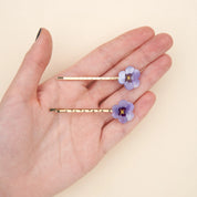 Coucou Suzette Hair Clip Bobby (Pansies)