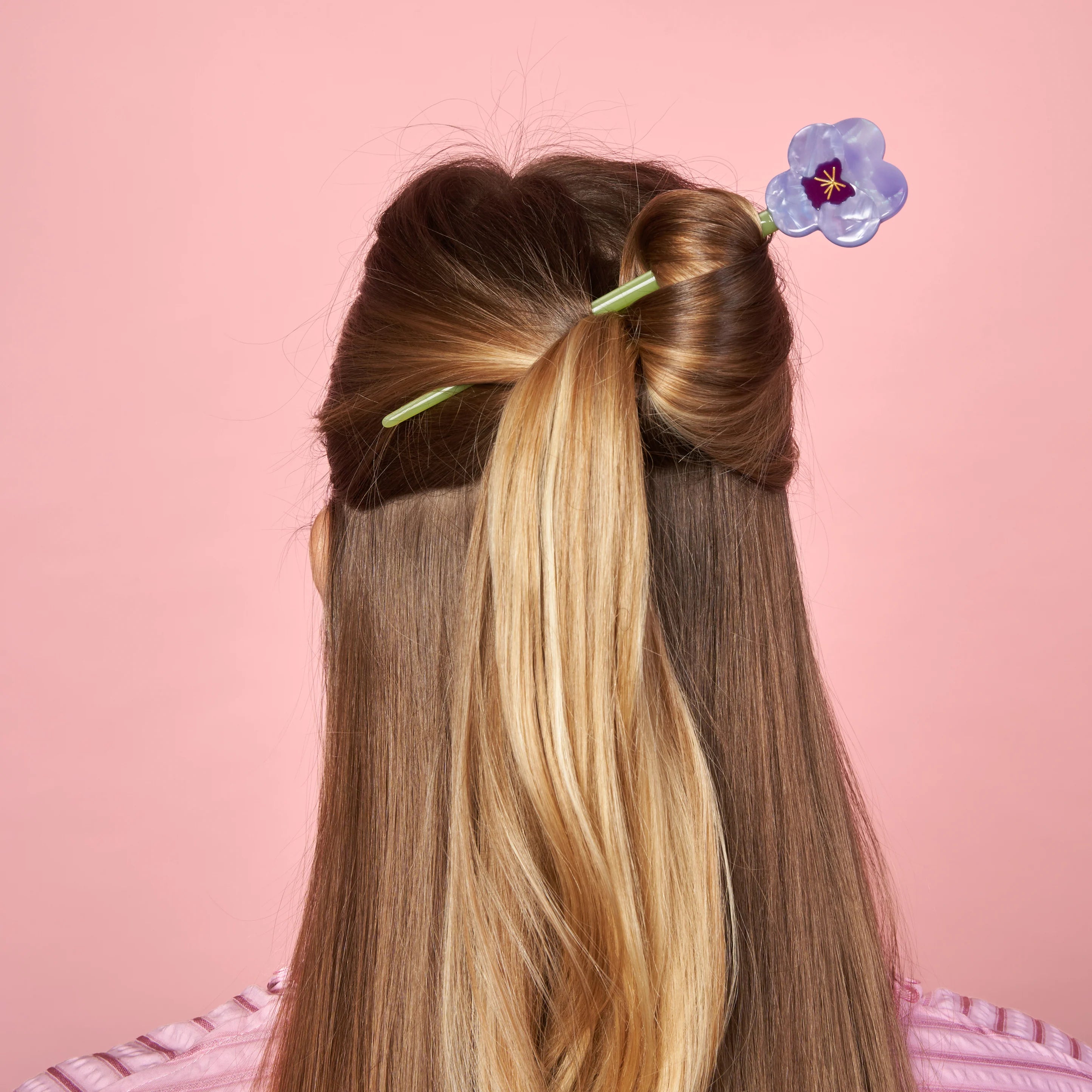 Coucou Suzette Hair Stick (Pansy)