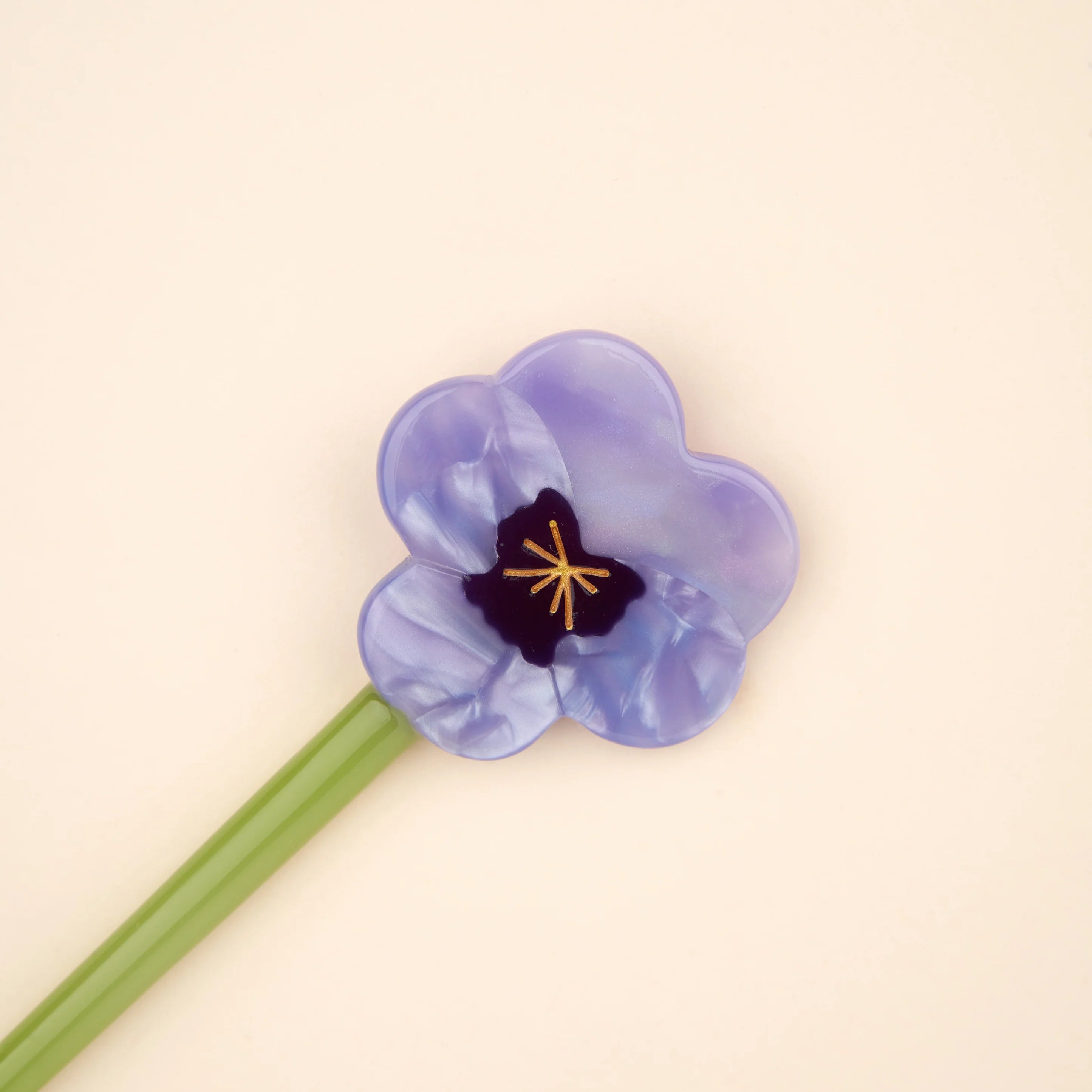 Coucou Suzette Hair Stick (Pansy)
