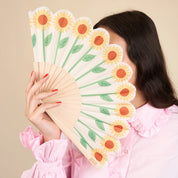 Coucou Suzette Handfan (Sunflower)
