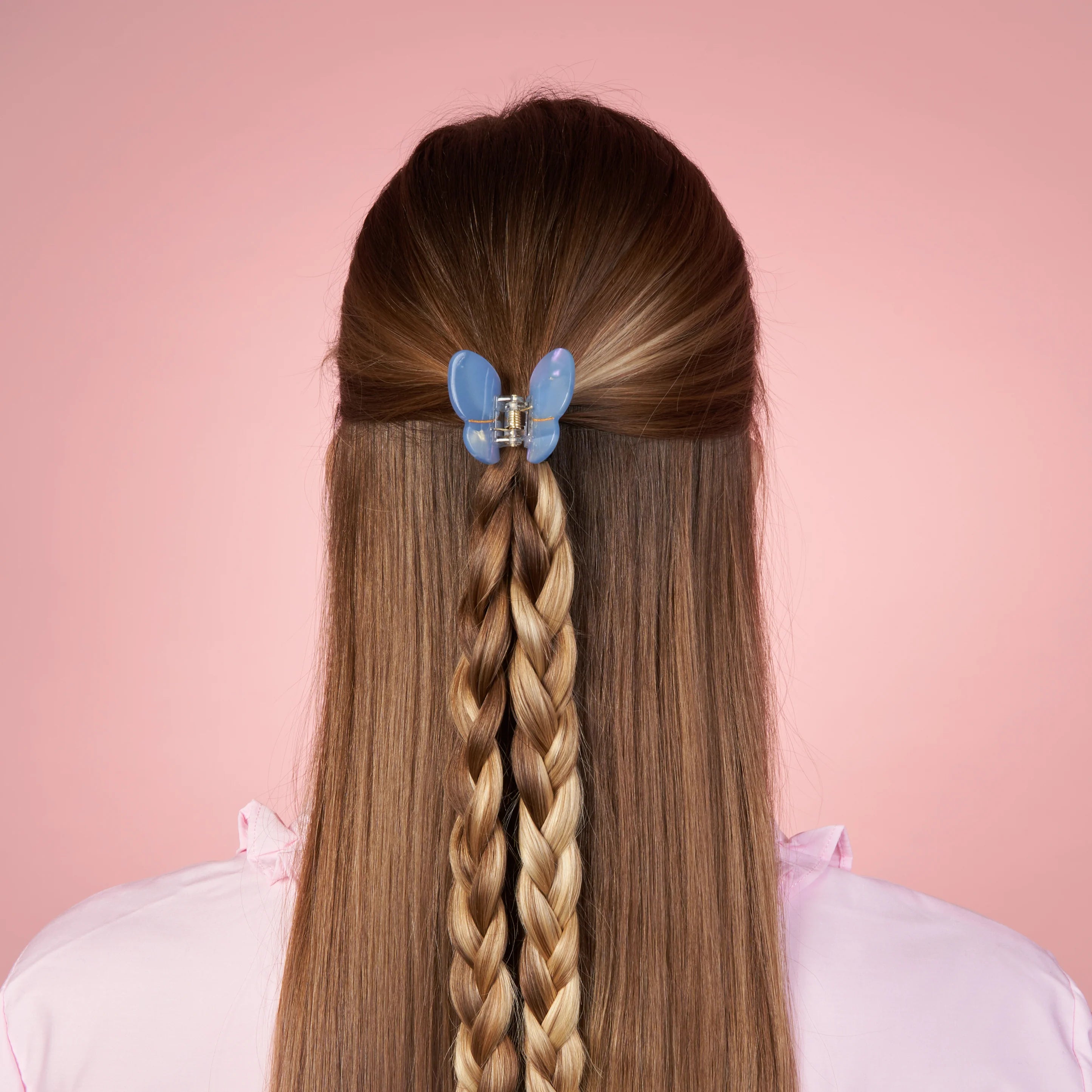 Coucou Suzette Mini Hair Claw (Lavender Butterfly)