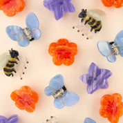 Coucou Suzette Mini Hair Claw (Lavender Butterfly)