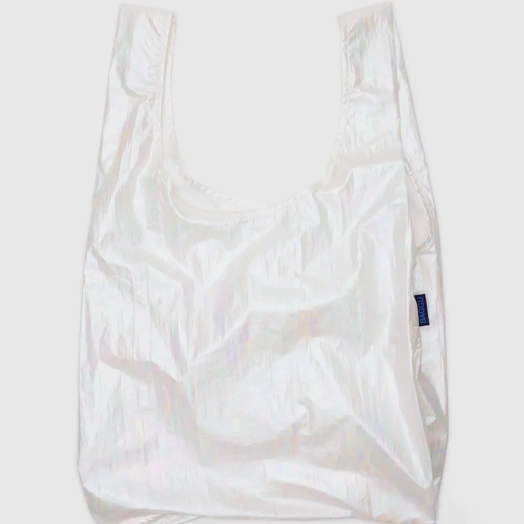 BAGGU Standard Reusable Bag (Pearl Metallic)