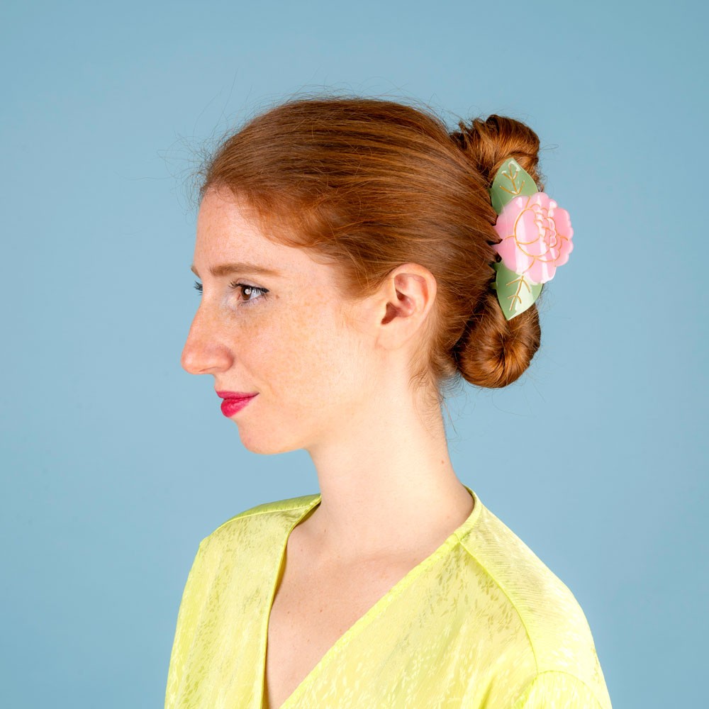 Hair Claw (Peony)