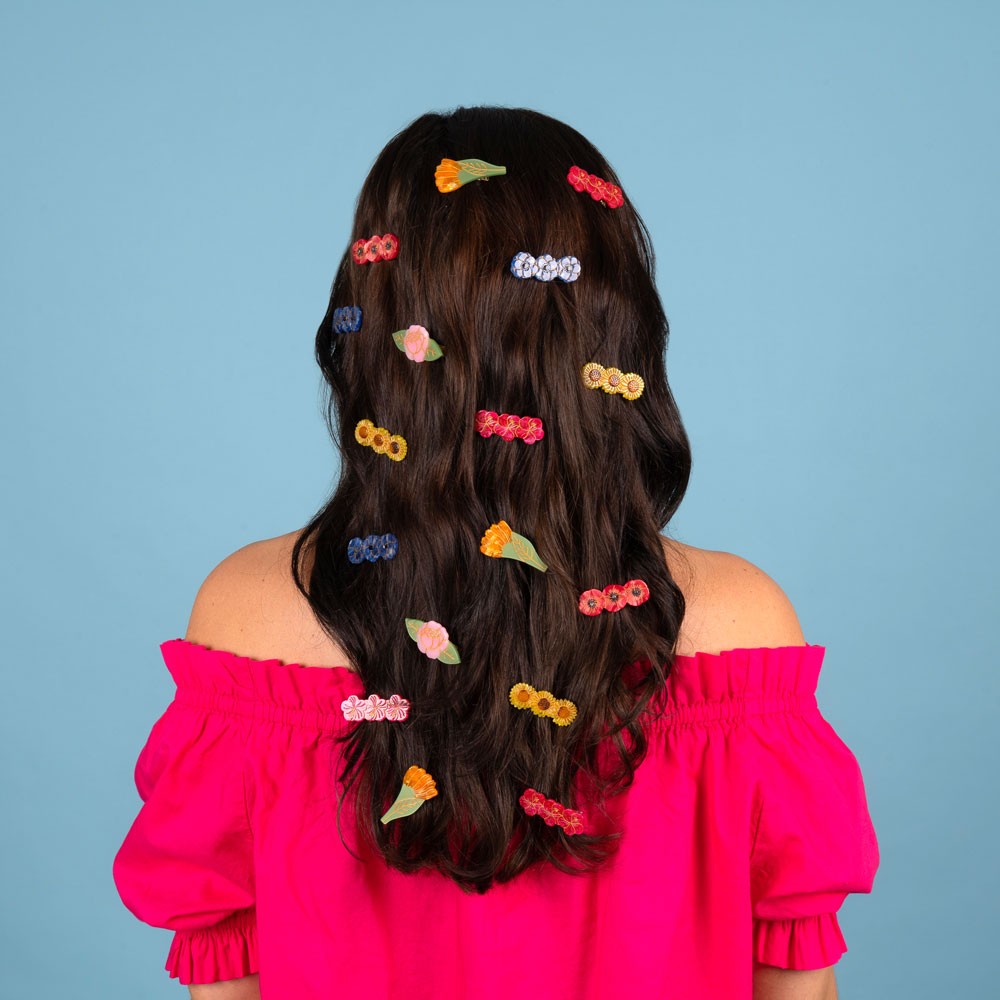 Hair Clip (Sunflower)