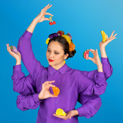 Hair Claw (Orange)