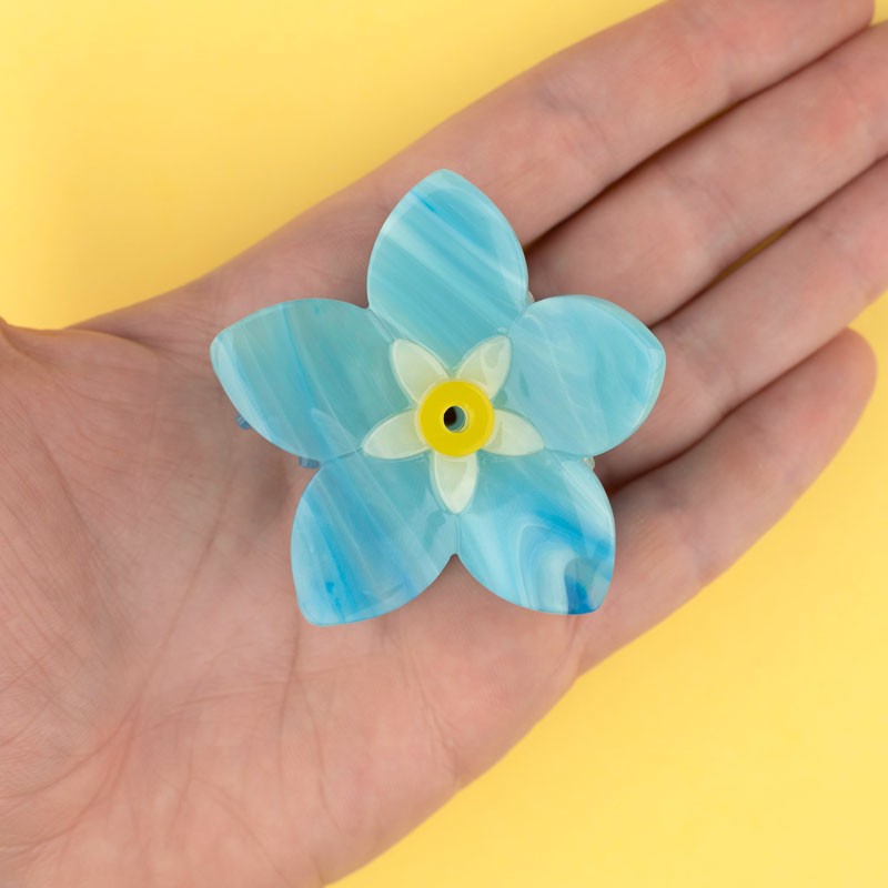 Hair Claw (Forget Me Not)