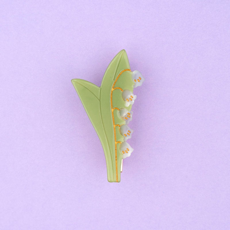 Hair Clip (Lily of the Valley)