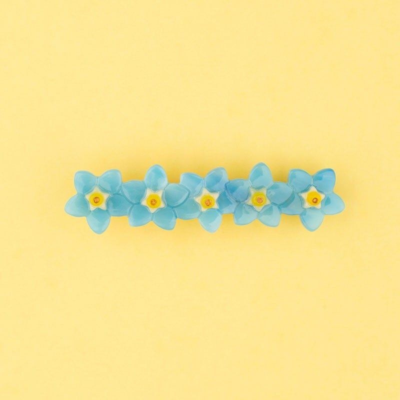 Hair Clip (Forget Me Not)