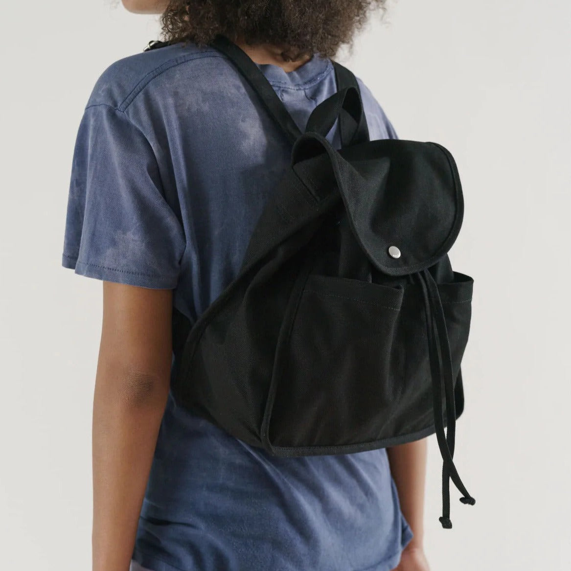 Drawstring Backpack - Black