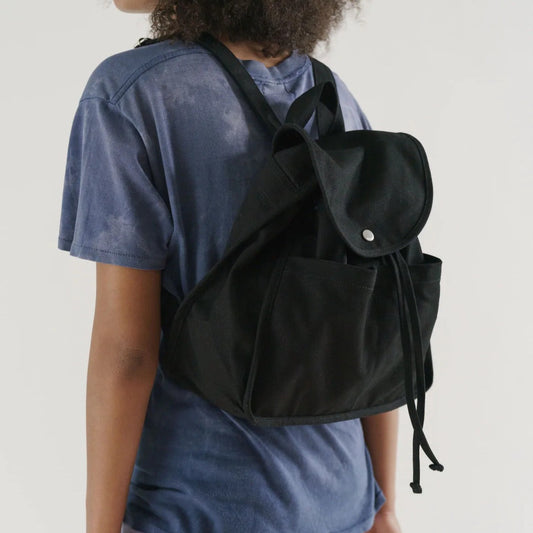 Drawstring Backpack - Black