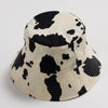 Bucket Hat (Black and white cow)