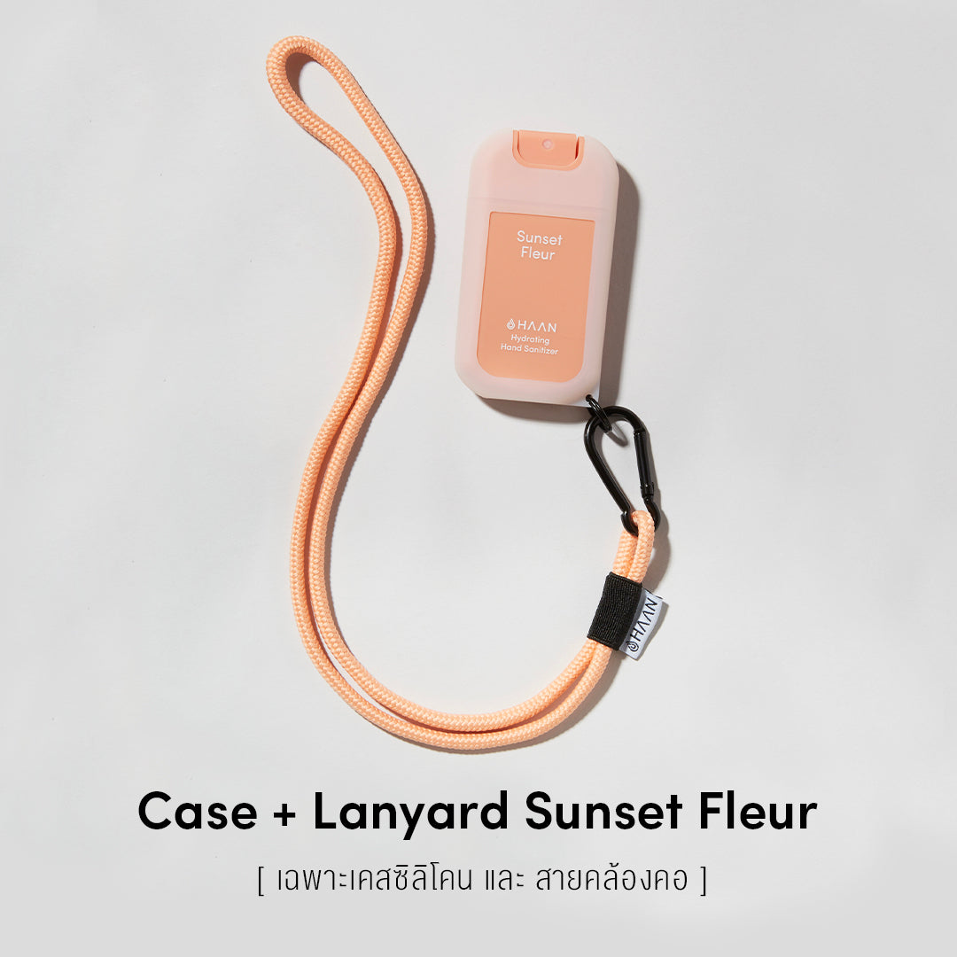 HAAN Case+Lanyard - Sunset Fleur