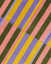 Baggu Hand Towel: Sunset Quilt Stripe