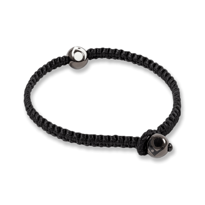 Lokai Single Wrap Black Gunmetal