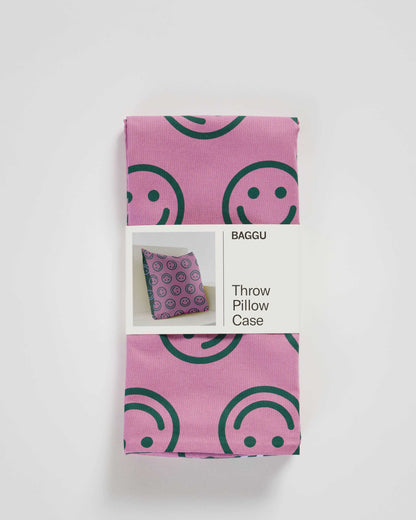 Throw Pillow Case - HAPPY MIX